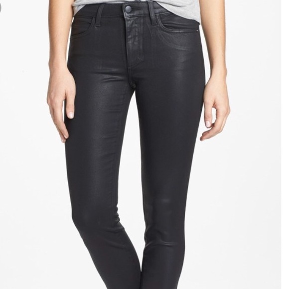 Joe's Jeans Denim - Joes coated ankle skinny jeans